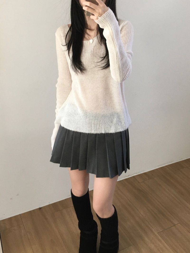 Kitten（キッテン）の「ベーシック2ウェイニットウェア (3 colors)（トップス）」