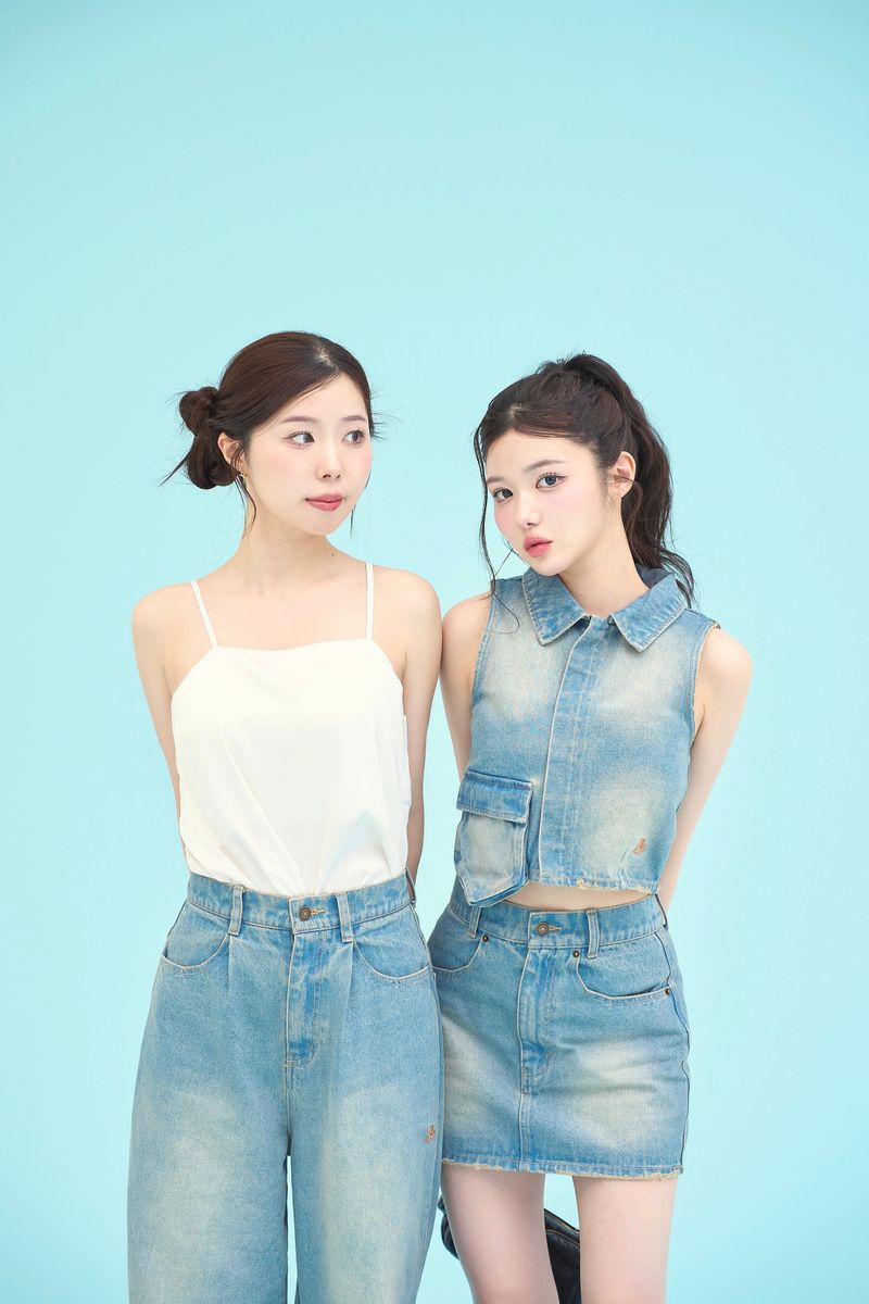 デニムベスト / denim vest