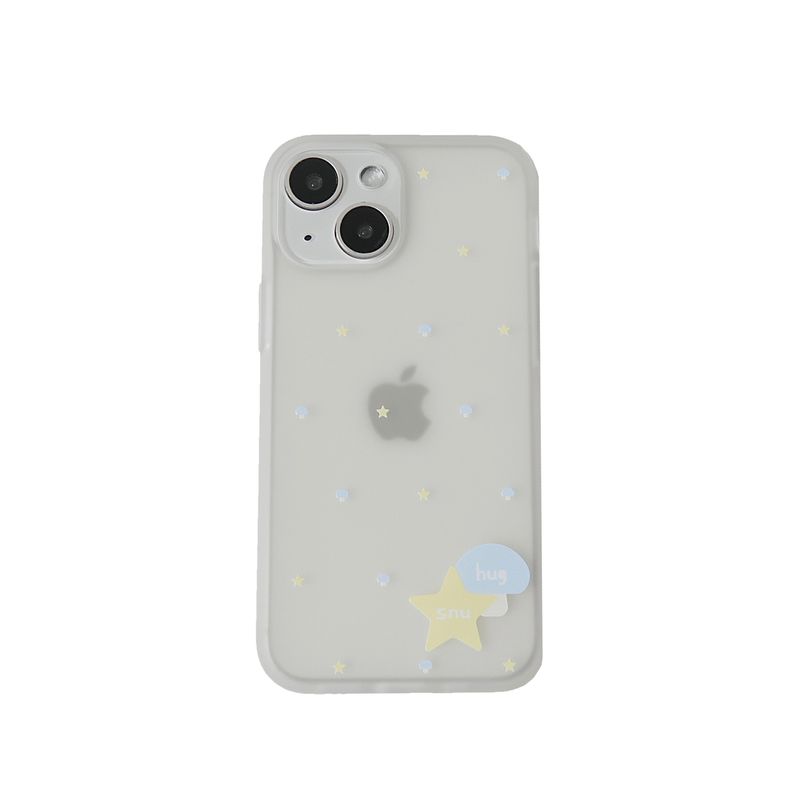 snuhug（スヌハグ）の「マッシュルームスタードットケース（スマホグッズ/小物）」