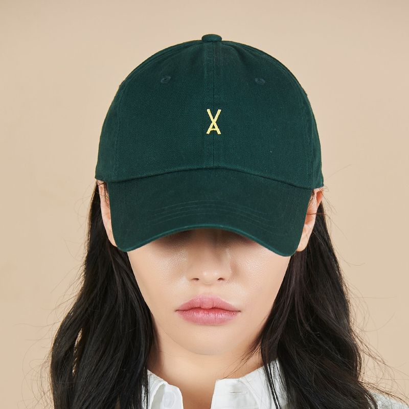 VARZAR（バザール）の「Varzar Logo Over Fit Chino Ball Cap Green（Accessories）」
