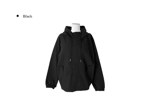 Romon String Hood Pocket Field Jacket