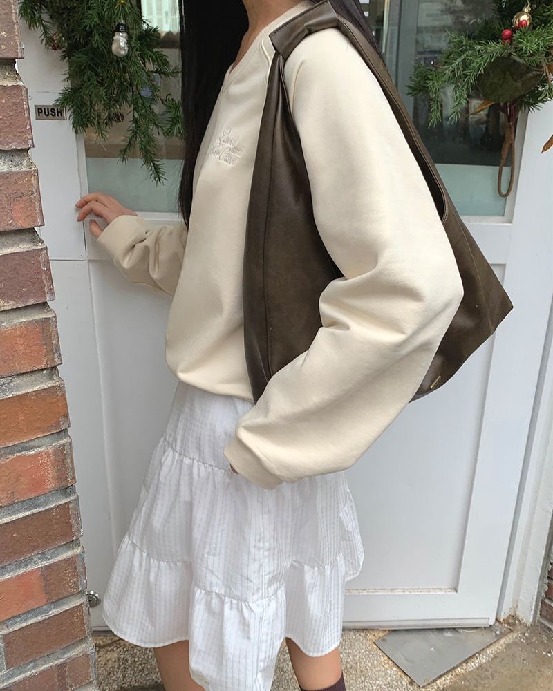 [ORIGIANL] Flow Leather Hobo Bag