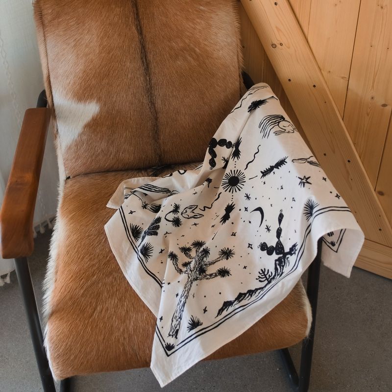 [Scarf] Joshua Tree - White