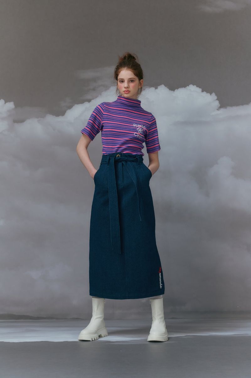 Denim skirt