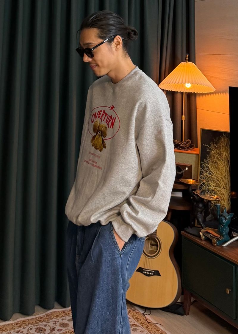 Overton Bear Sweatshirt 4COLOR