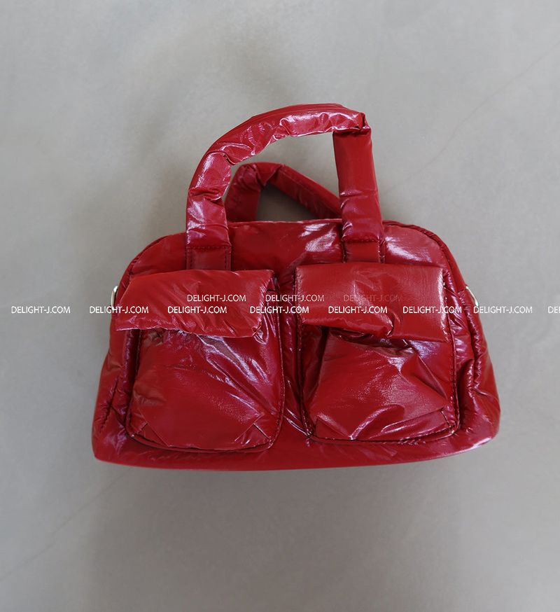 Padded pocket Cross strap set tote & shoulder bag