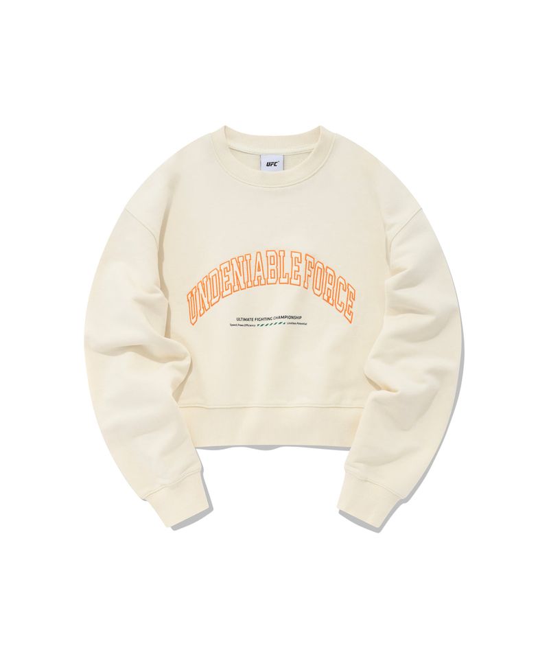 UFC ARCH LOGO OVERFIT CROP TOP MTM