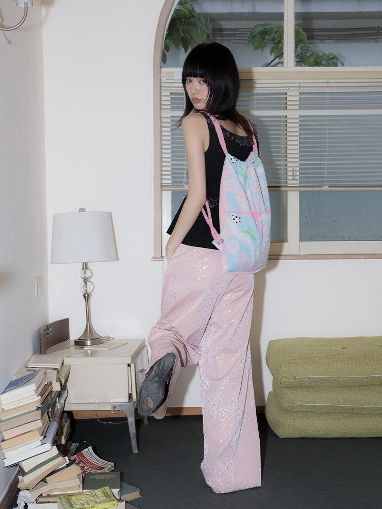 巾着バックパック
