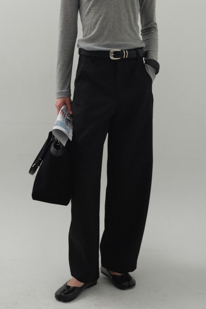 Barrel Line Pants_Black