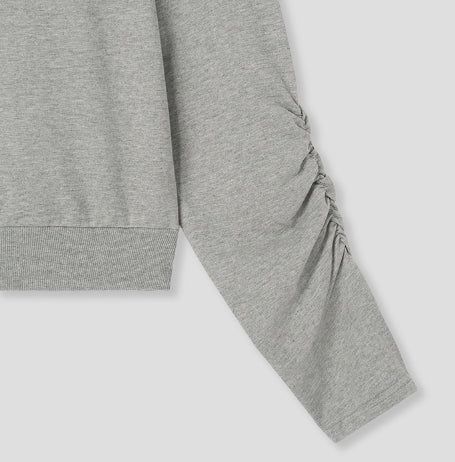 Bohem Stud Off-Shoulder Sweatshirt