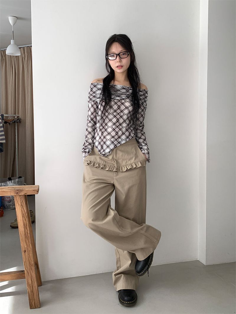 FRILL PANTS (2C)