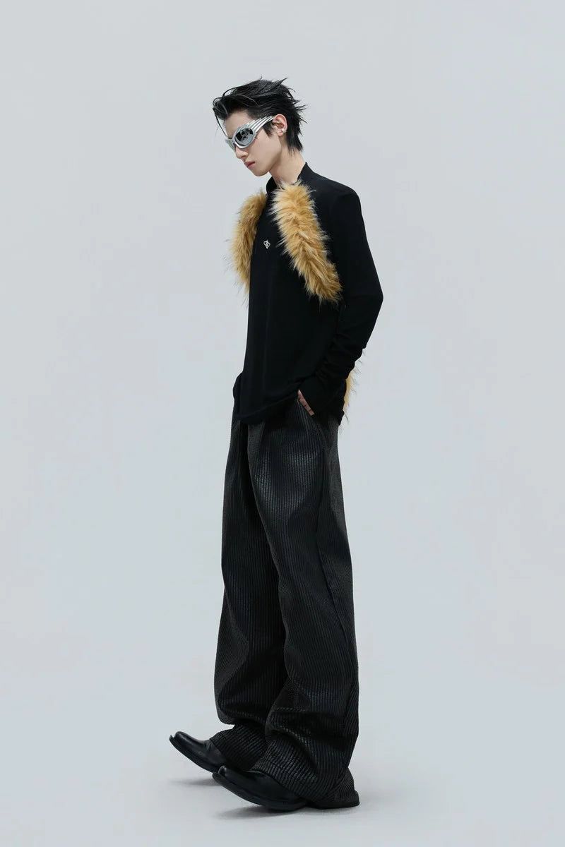 Furry Turtleneck Base Layer