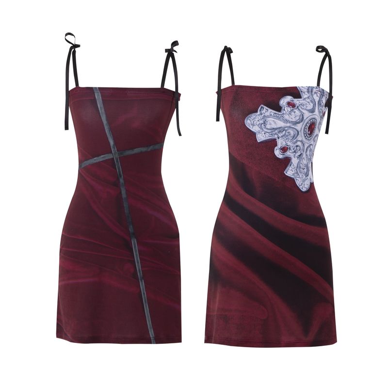 DARLING, YOU ARE BAD（YOU ARE BAD）の「DYB MINI DRESS #THE-CROSS（Dresses）」