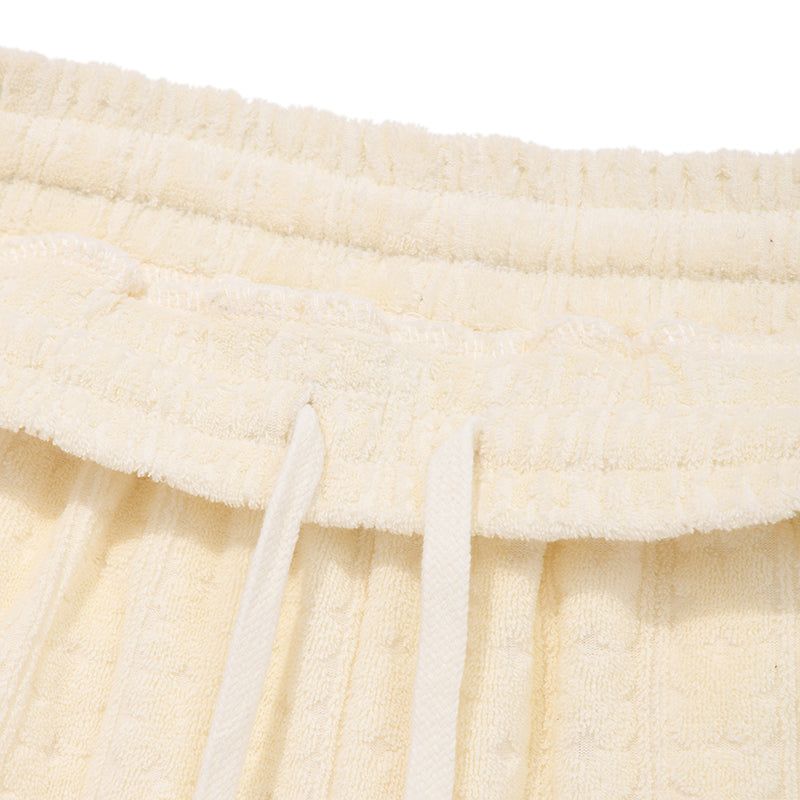 BANDING TERRY SHORT PANTS [IVORY]