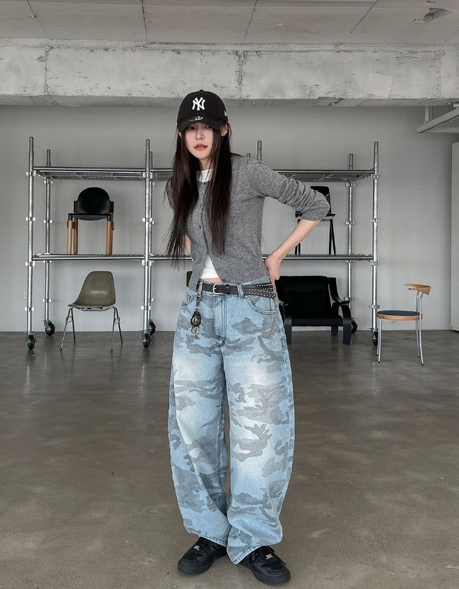 Dick Brush Camo Denim Pants