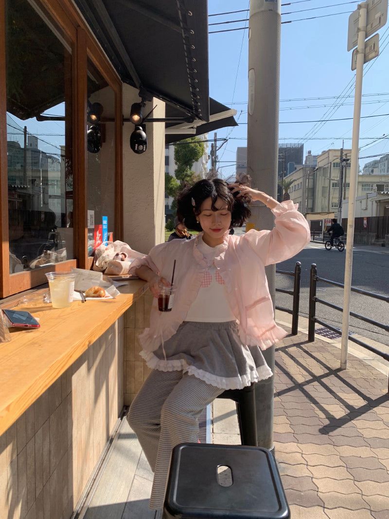 [by LILLOVE] チョコレートフレアパンツ