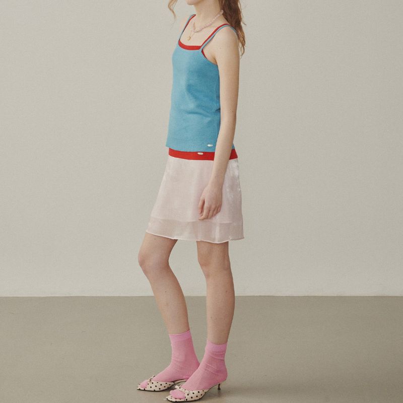 Essential Linen Knit Sleeveless Top