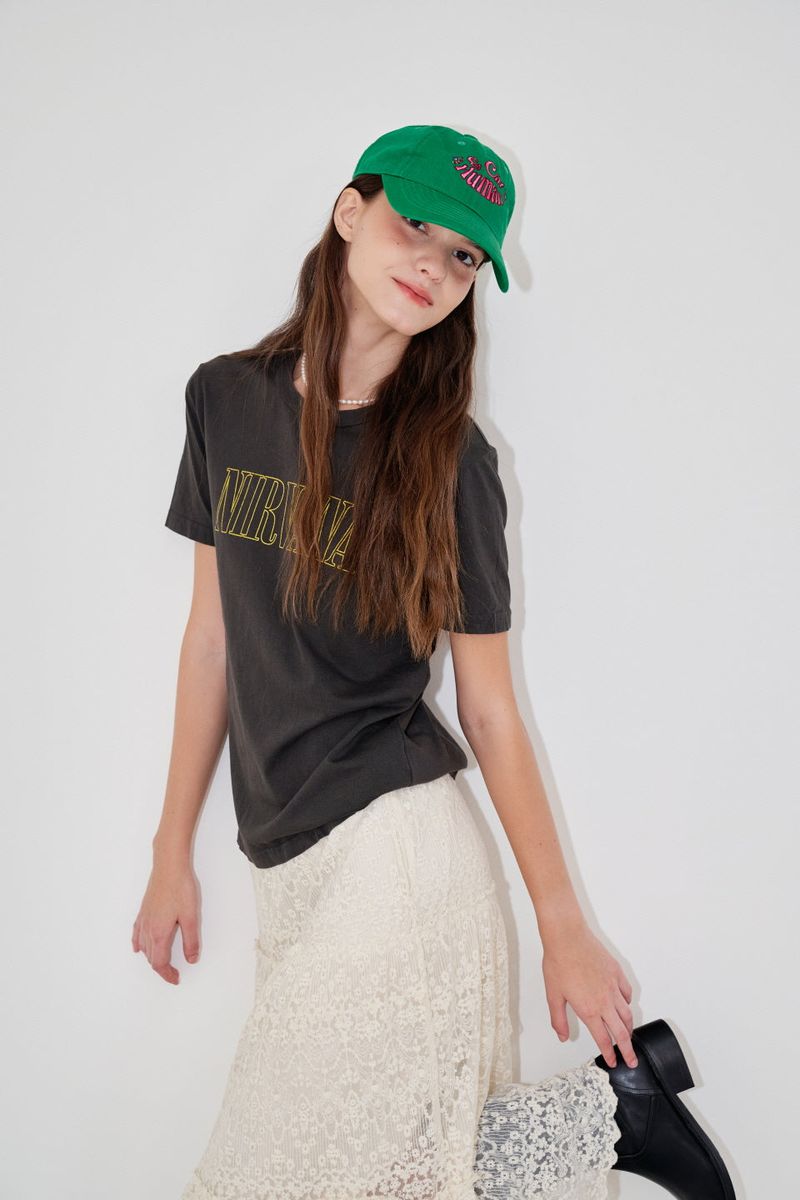 AND CAT BALL CAP_GREEN