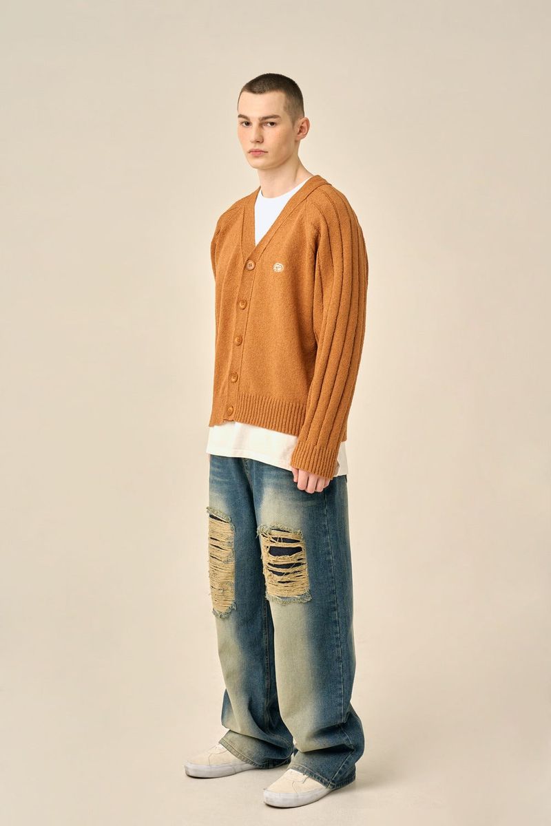 DAMAGE POINT WASHED DENIM