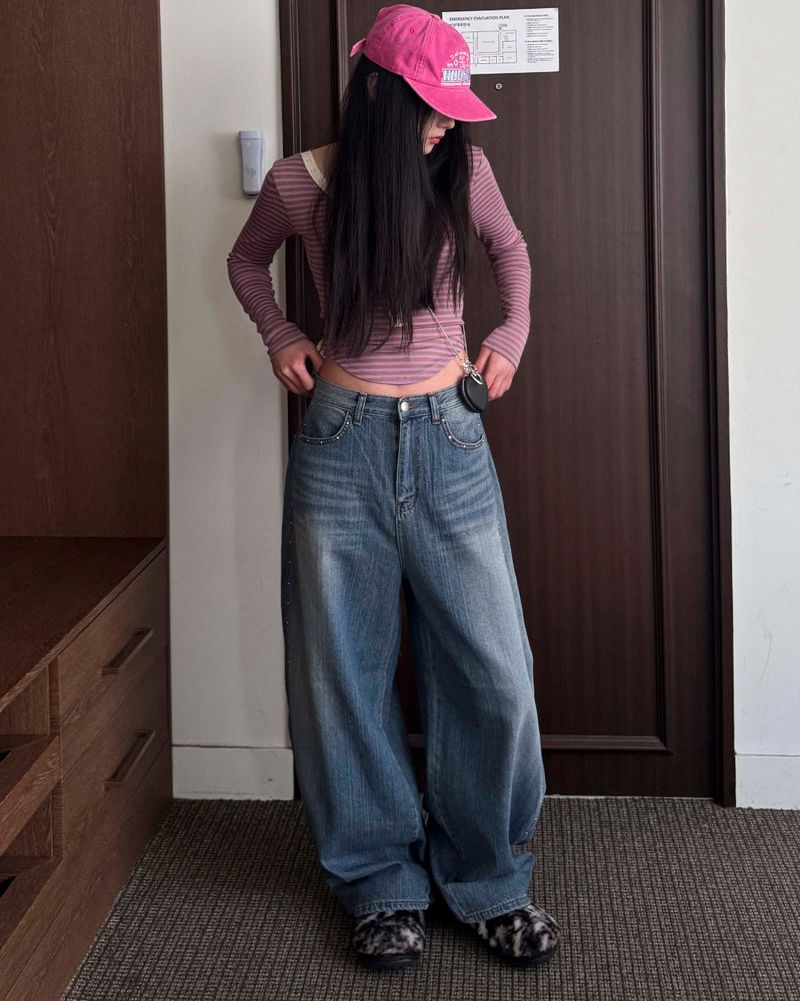 ZUDO（ジュド）の「スタッドデニムパンツ（パンツ）」
