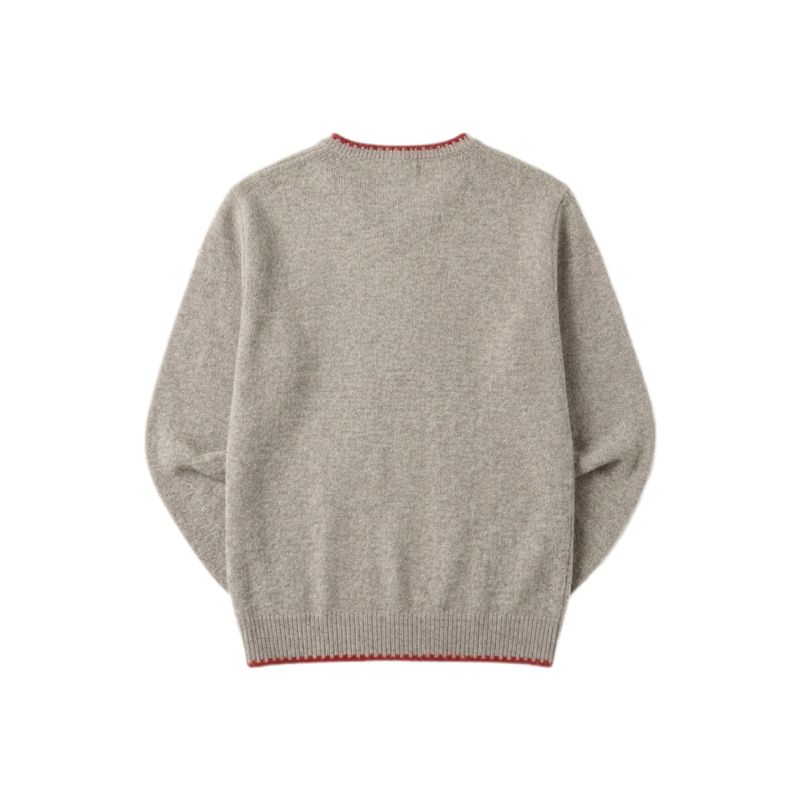 Beige Stitch Knit