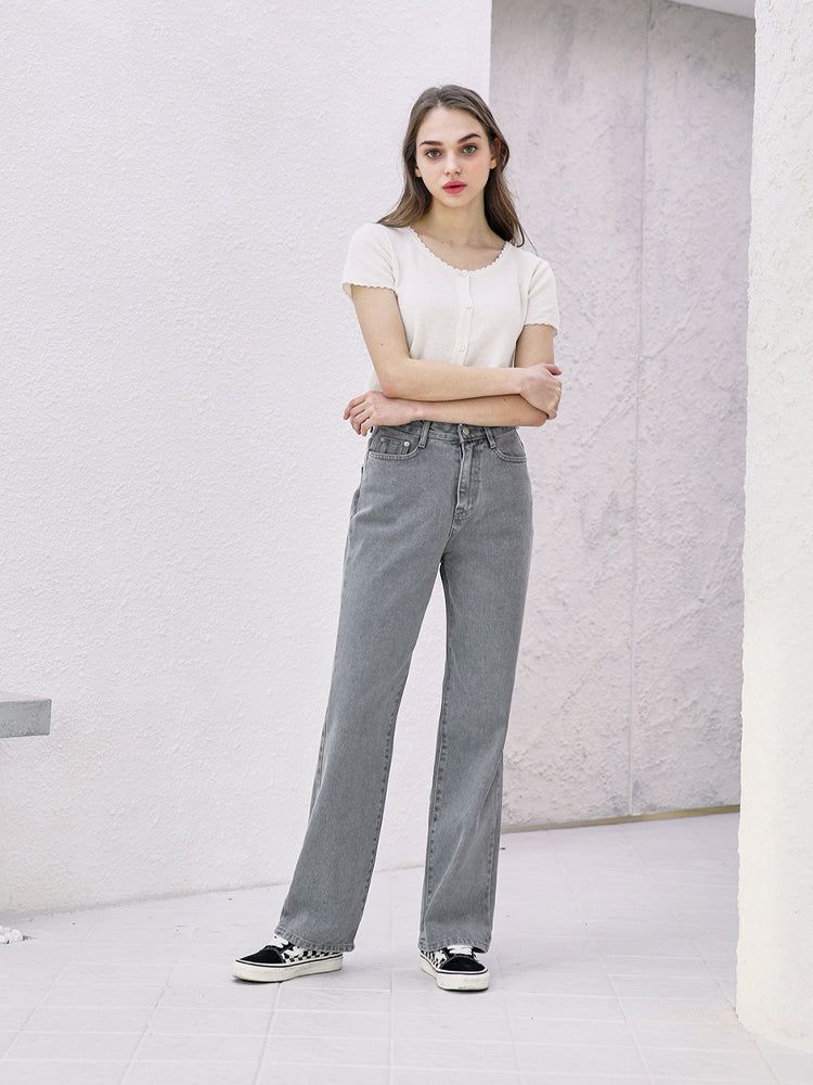 W50 WIDE DENIM PANTS_GRAY