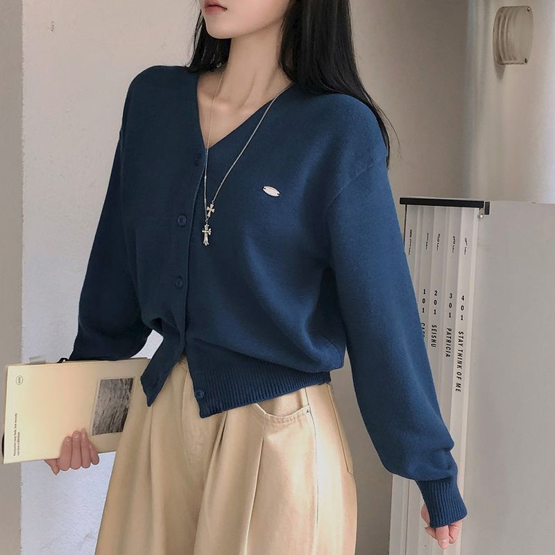 [bellide made] Merlin, Pendant V-neck Cardigan