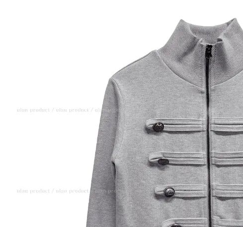 Void Napoleon High-Neck Zip-Up