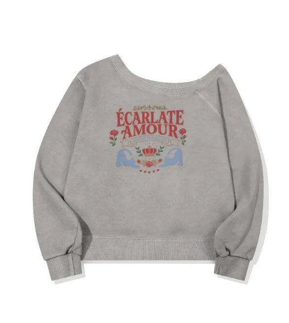 26FW★ Amorcat Pigment Sweatshirt