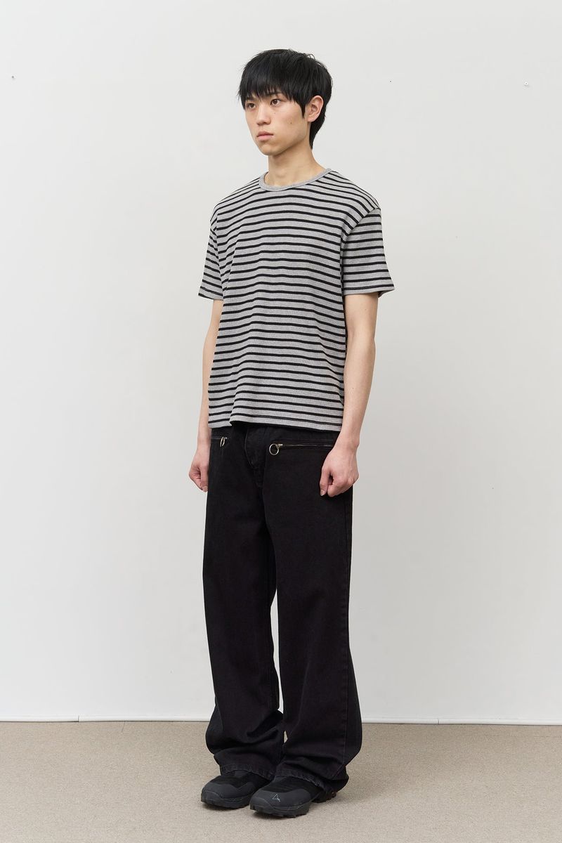 Lofi Striped Waffled Top