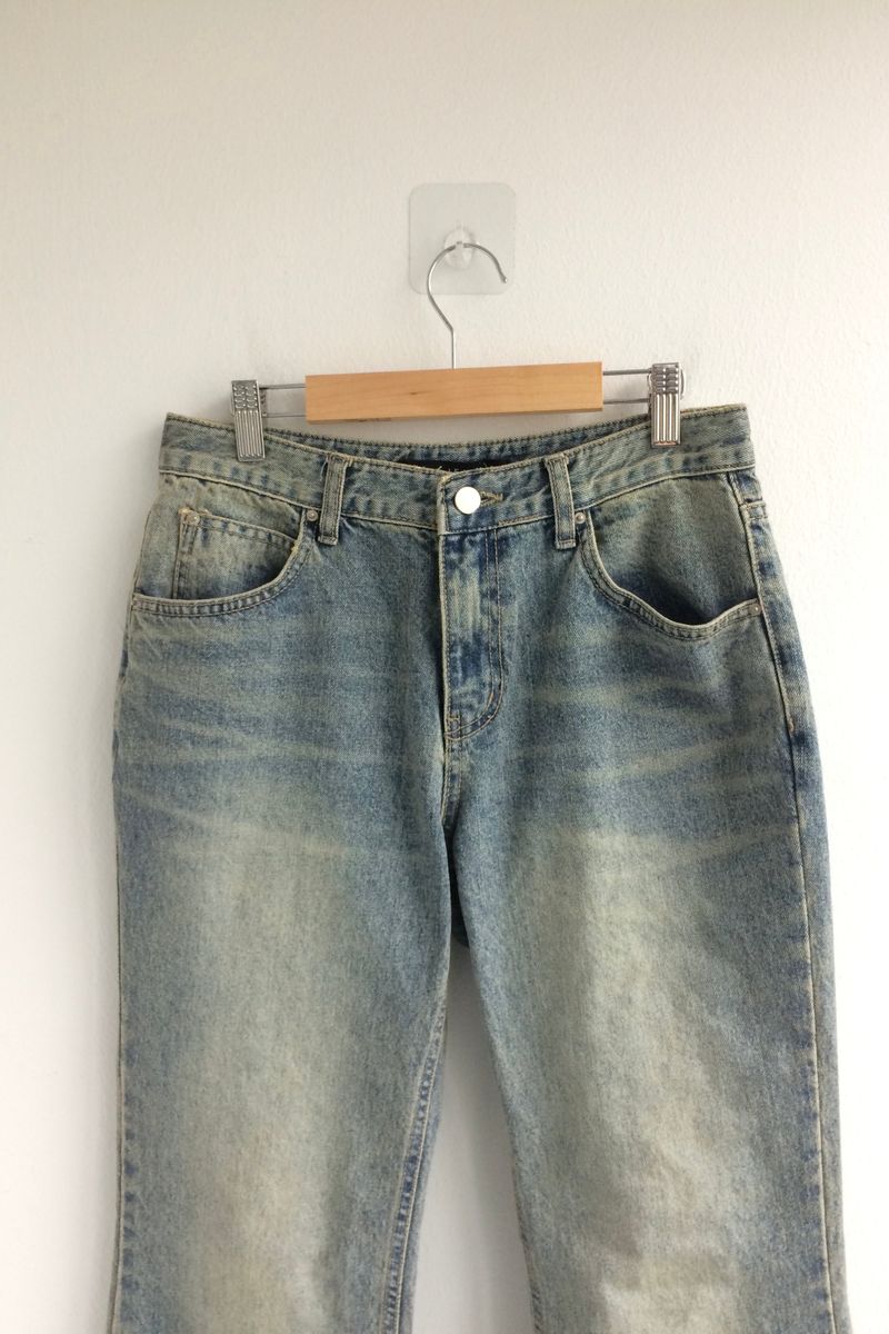 Vintage blue bootcut pants
