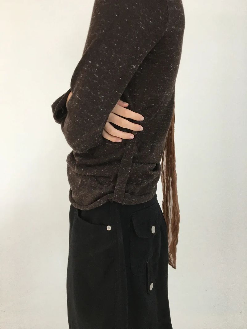Denp Button Cargo Wide Pants (3color)