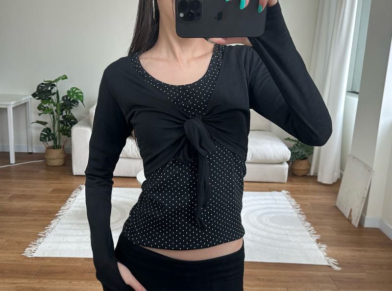 two-way tie bolero