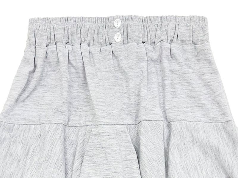 PEONY SKIRT IN W/MELANGE