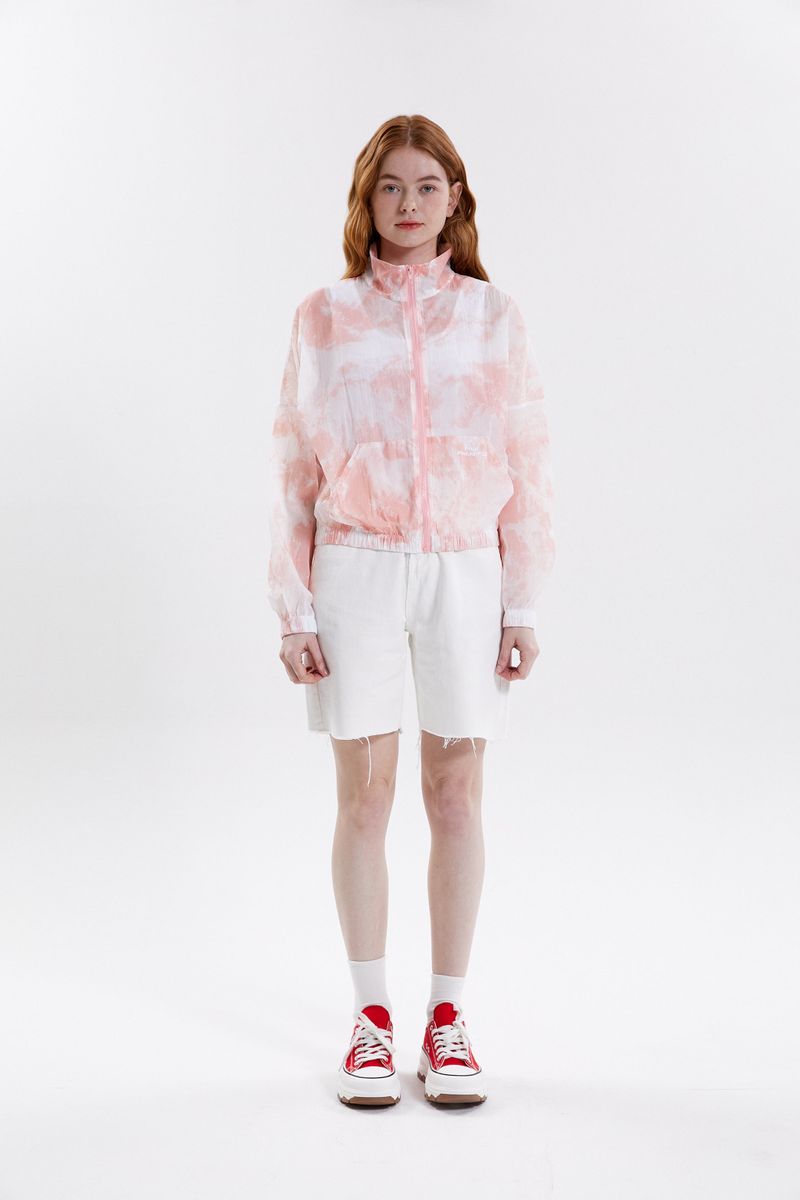 PINK PINEAPPLE(ピンクパイナップル)の「MARBLE WIND BREAKER(Jackets/Outerwear)」