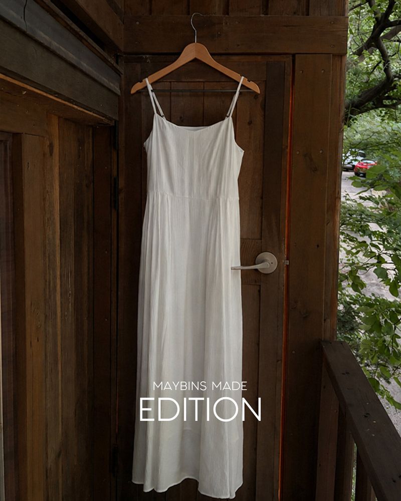 MADE. Rief long dress