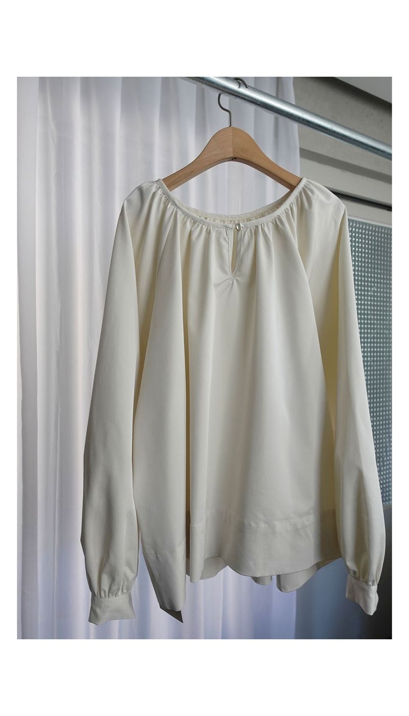 plenty shirring blouse (2C)