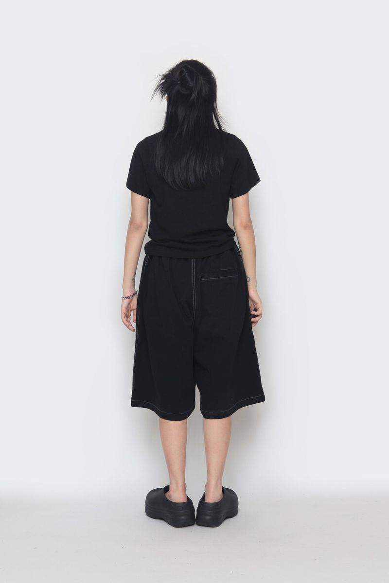 Stone Local Belt Bermuda Pants