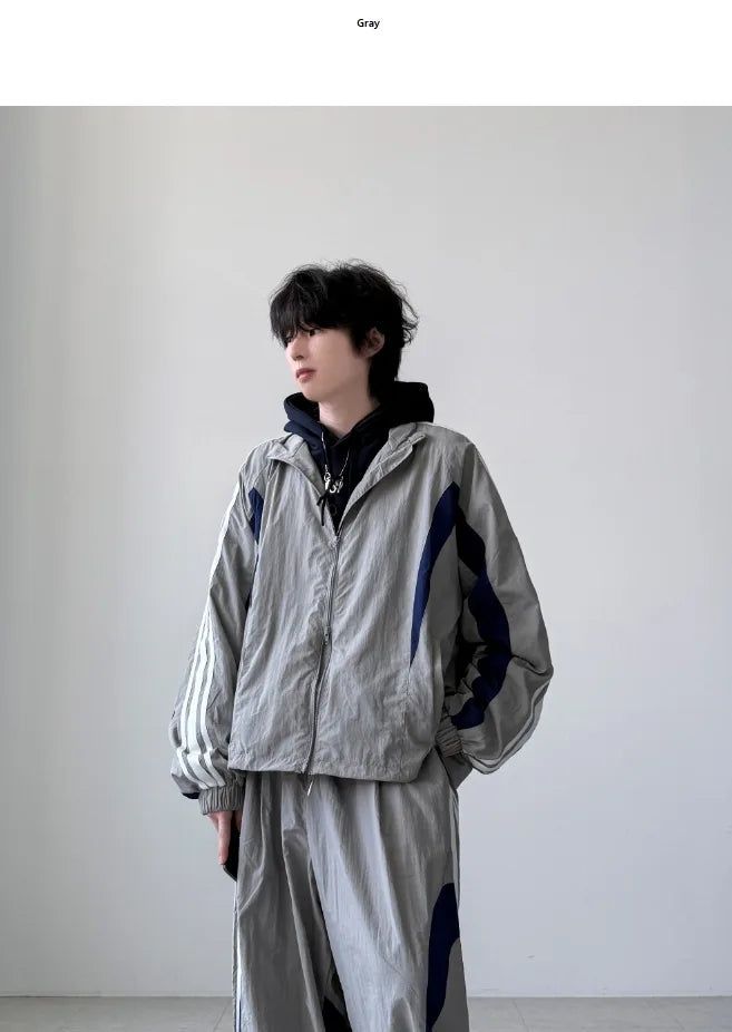 Rayburn Track Windbreaker