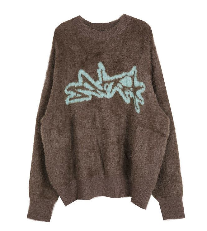 No.0486 S wing angora KNIT (5color)
