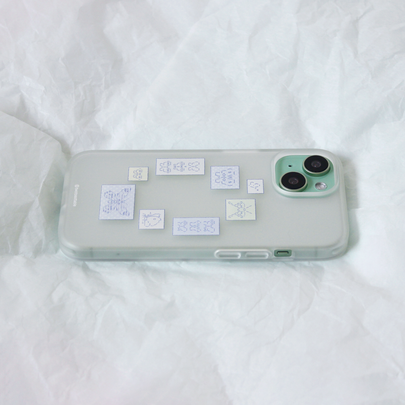 [MADE] Butterfly case (Blue)