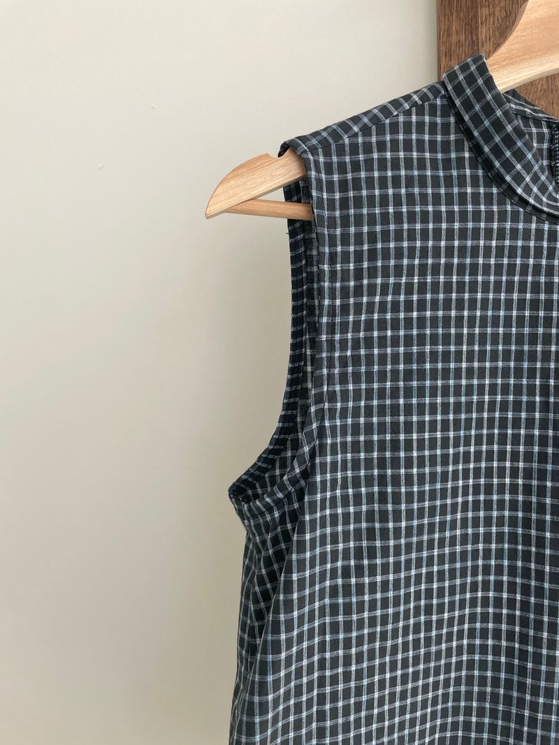rone check ribbon shirts