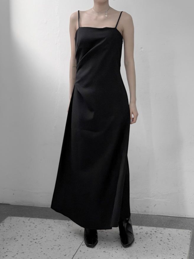 Dupe Pintuck Drape One Piece