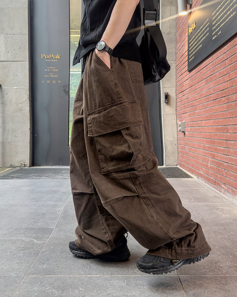 Kabl Hilter Wide Cargo Pants