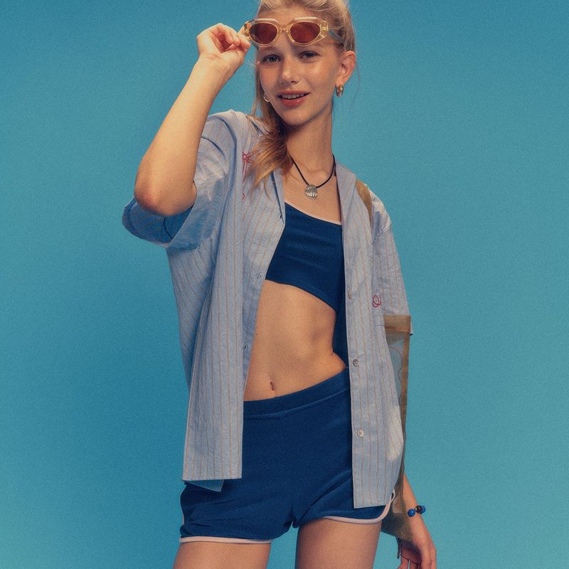 NICE TERRY TOP&PANTS SET