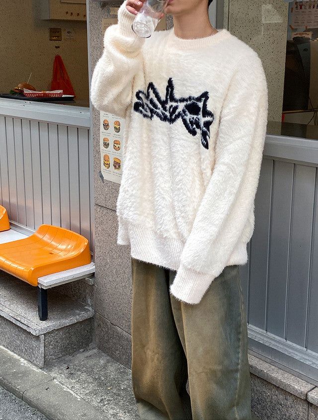 No.0486 S wing angora KNIT (5color)