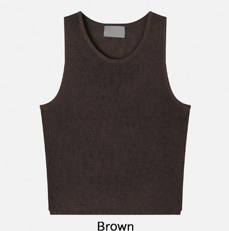 Soft Rib Sleeveless Knit