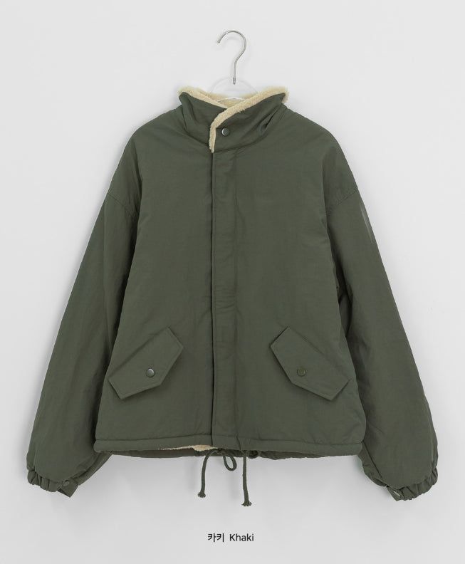 Jukut Wool Bomber Padding Jumper