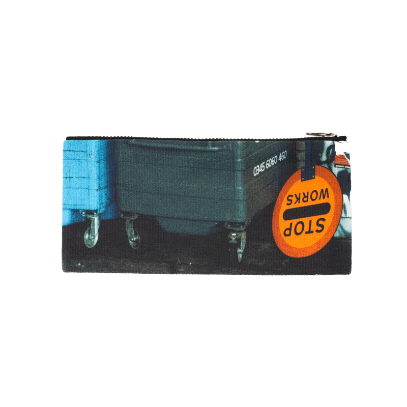 Printed London Pencil Pouch [Stop Works]