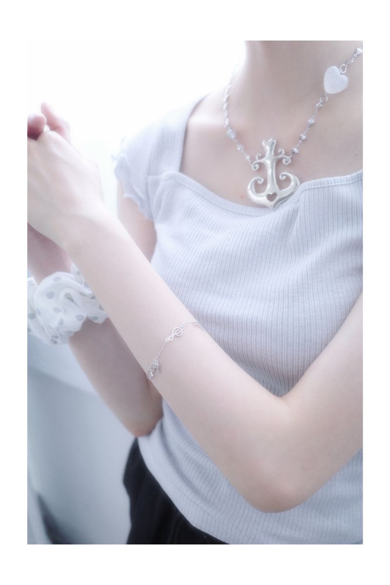 sailor sea love necklace